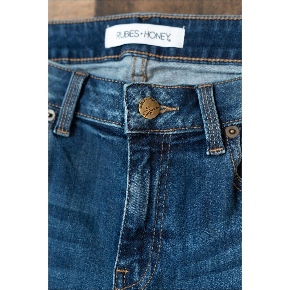 🆕 Lycra Stretch Dark Wash Skinny Jeans - Size 4/27 - Picture 8 of 14